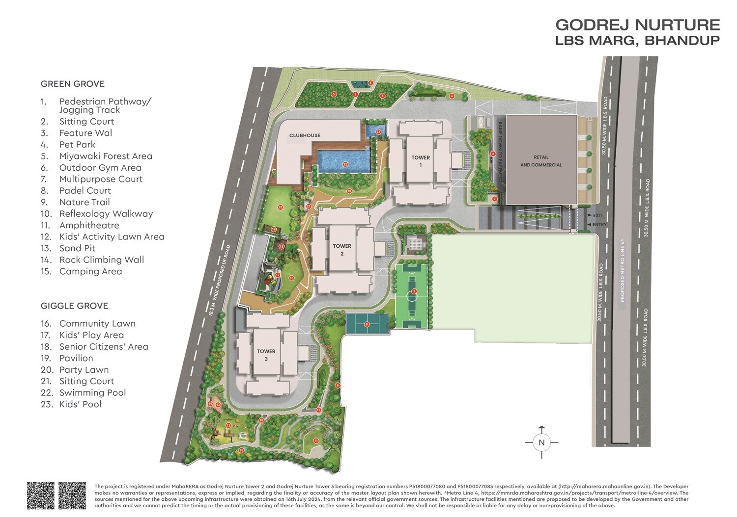 Godrej Nurture Mumbai Master Plan Image