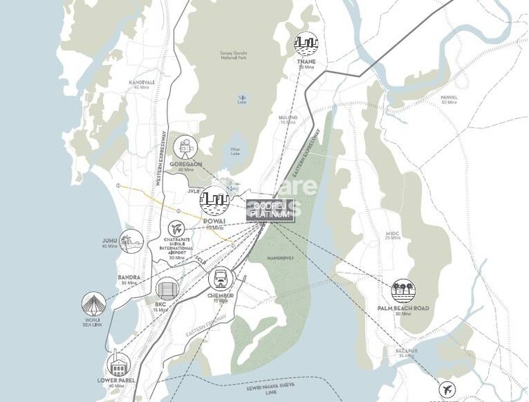 Godrej Platinum Mumbai Location Image