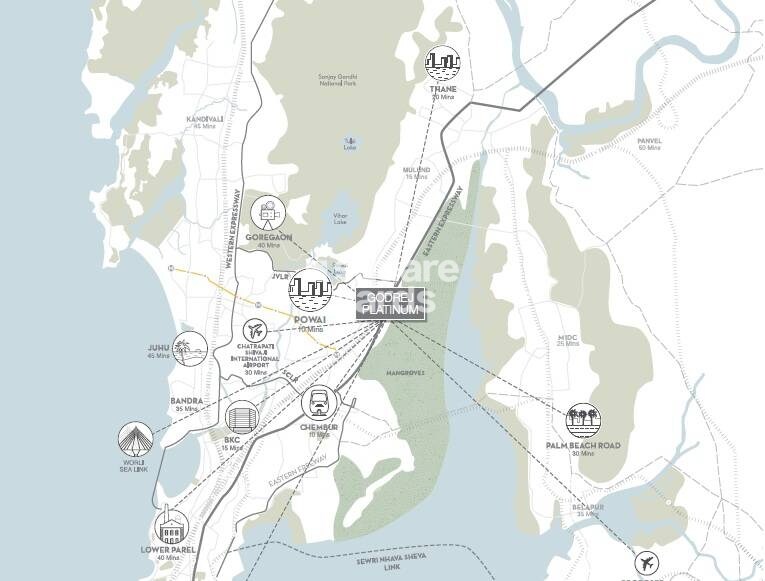 Godrej Platinum Mumbai Location Image