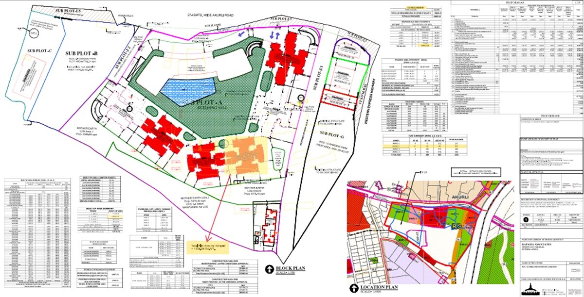 Godrej Reserve Kandivali Master Plan Image