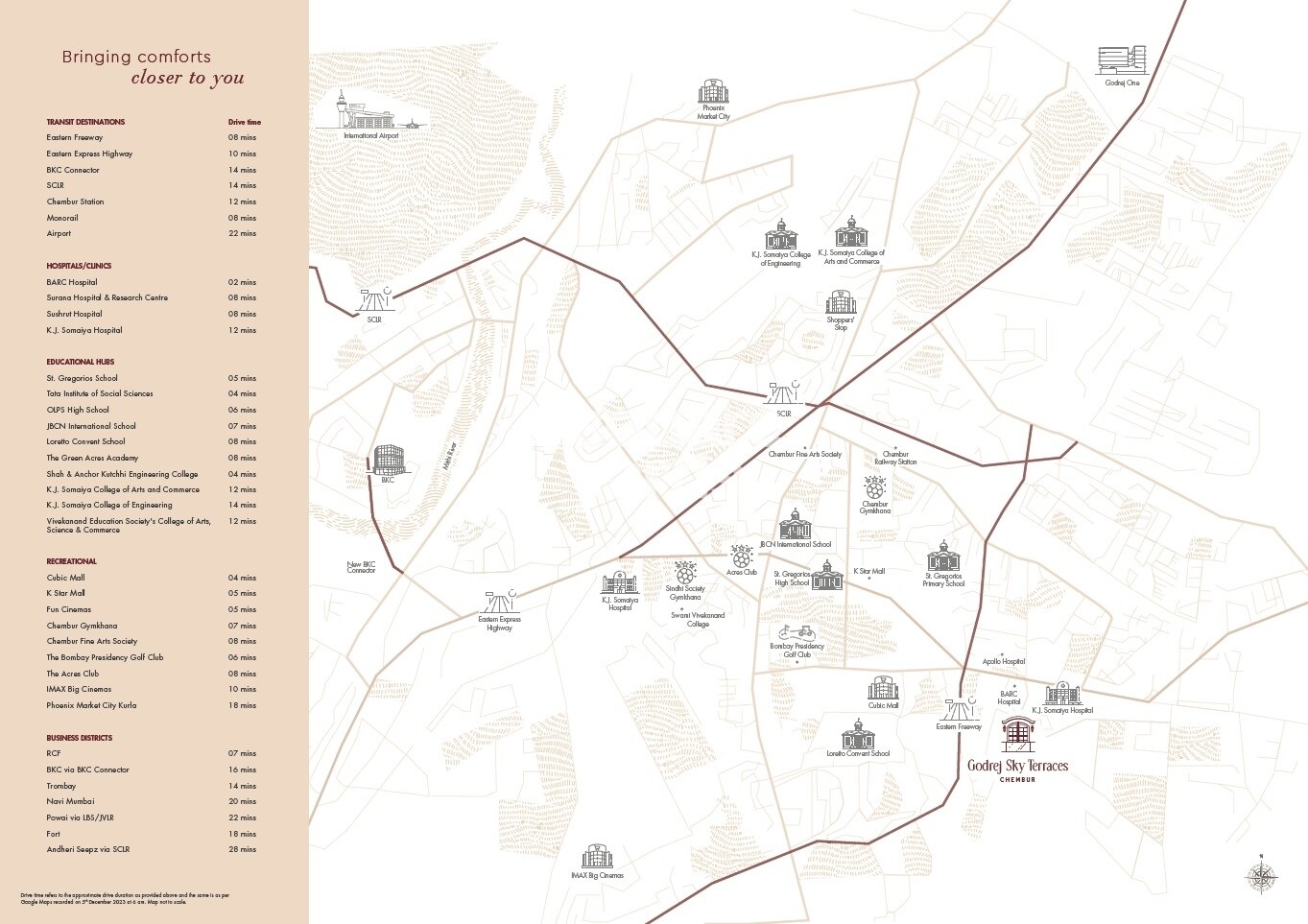 Godrej Sky Terraces Location Image