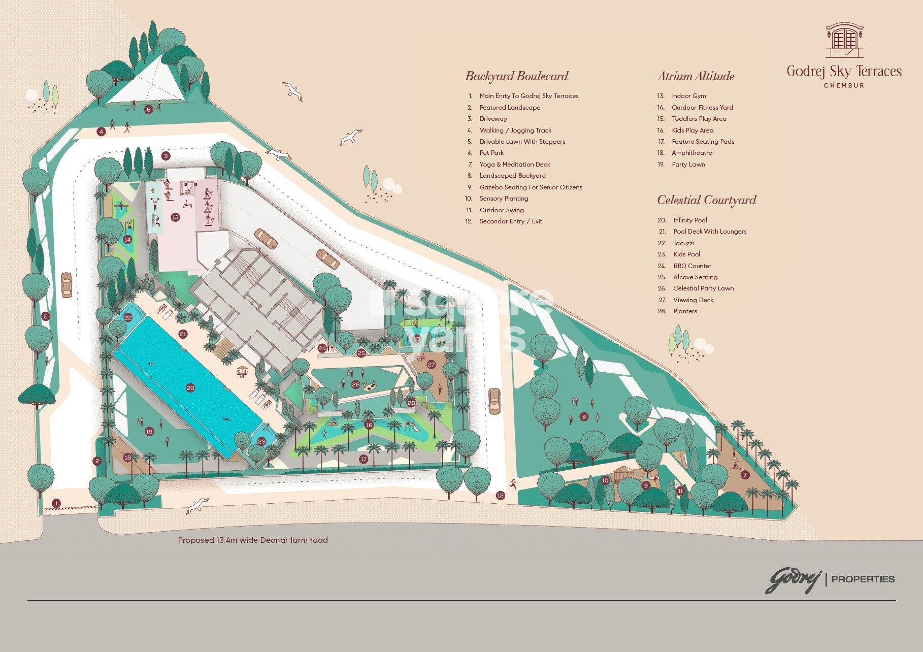 Godrej Sky Terraces Master Plan Image