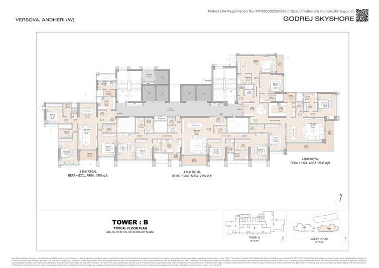 Godrej Skyshore Floor Plans