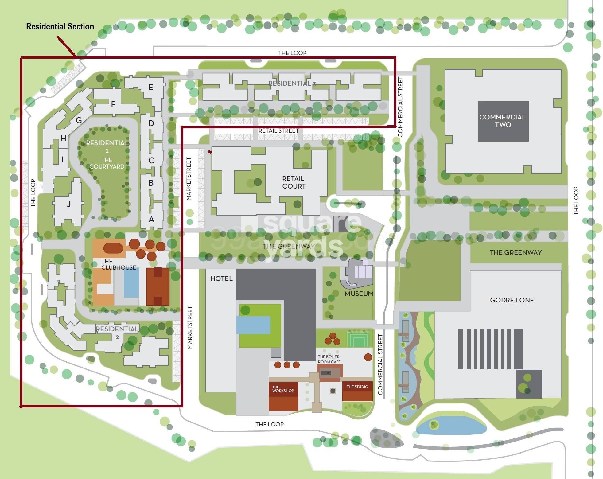 Godrej The Trees Master Plan Image