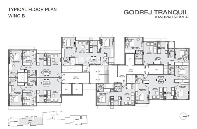 Godrej Tranquil Floor Plans 1