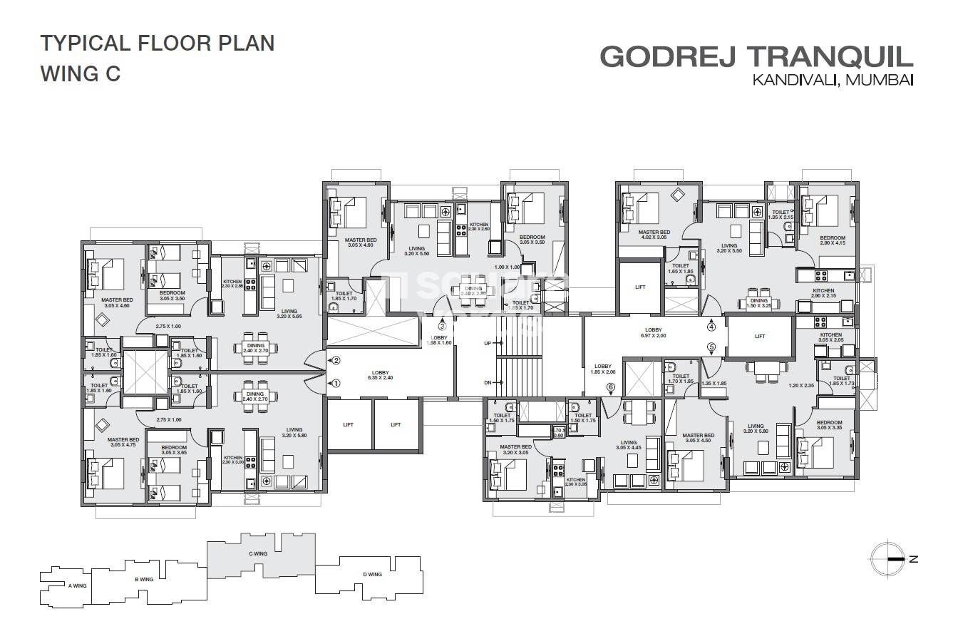 Godrej Tranquil Floor Plans 2