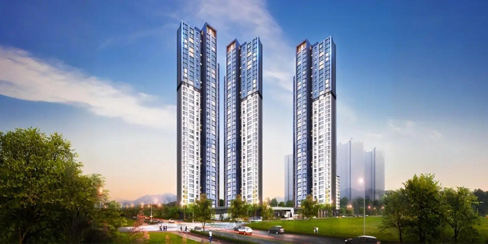 Godrej Trilogy Apartment Exteriors