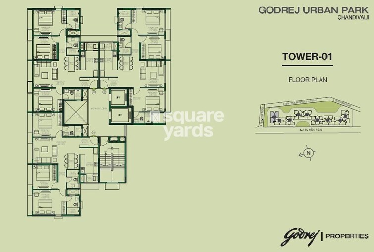 Godrej Urban Park Floor Plans 1