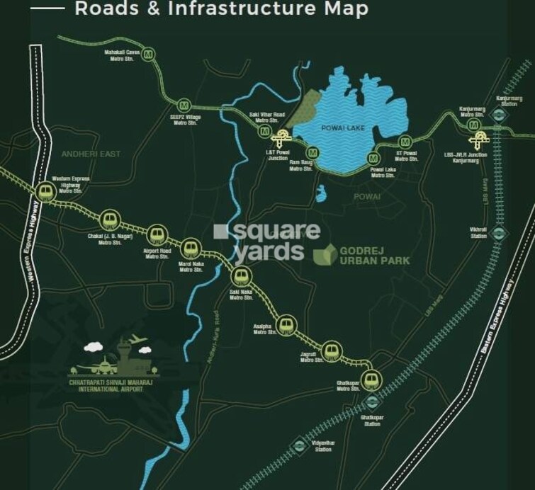 Godrej Urban Park Location Image