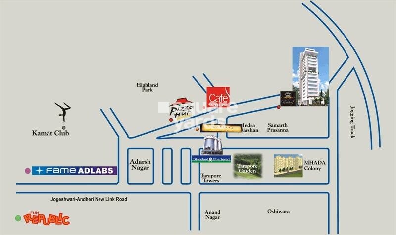 Godrej Waldorf Andheri Location Image