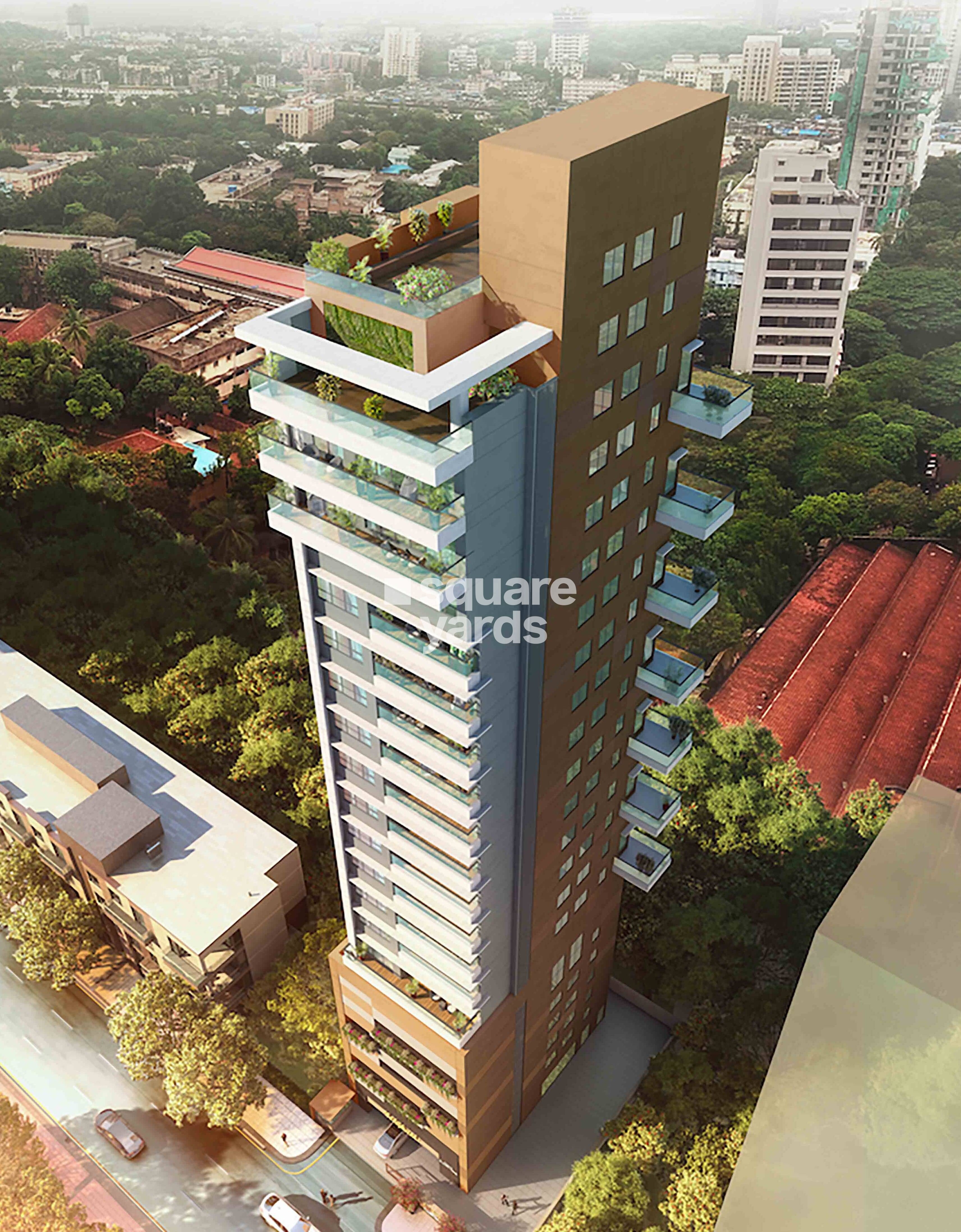 Gold Finch Apartment Tower View