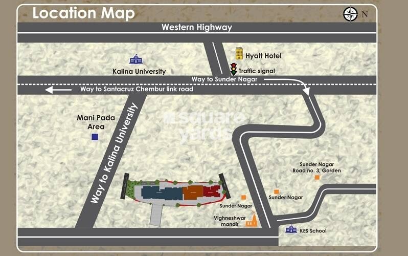 Gold Ghar Padmavati Towers Location Image