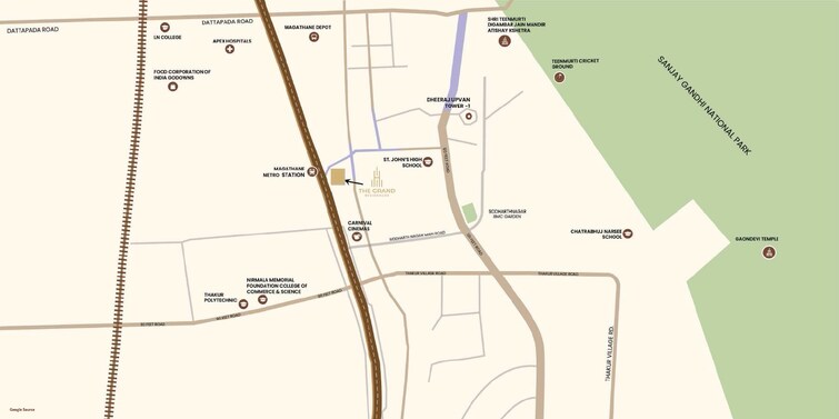 Goodwill The Grand Residences Location Image