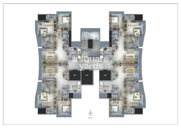 Govardhangiri Floor Plans