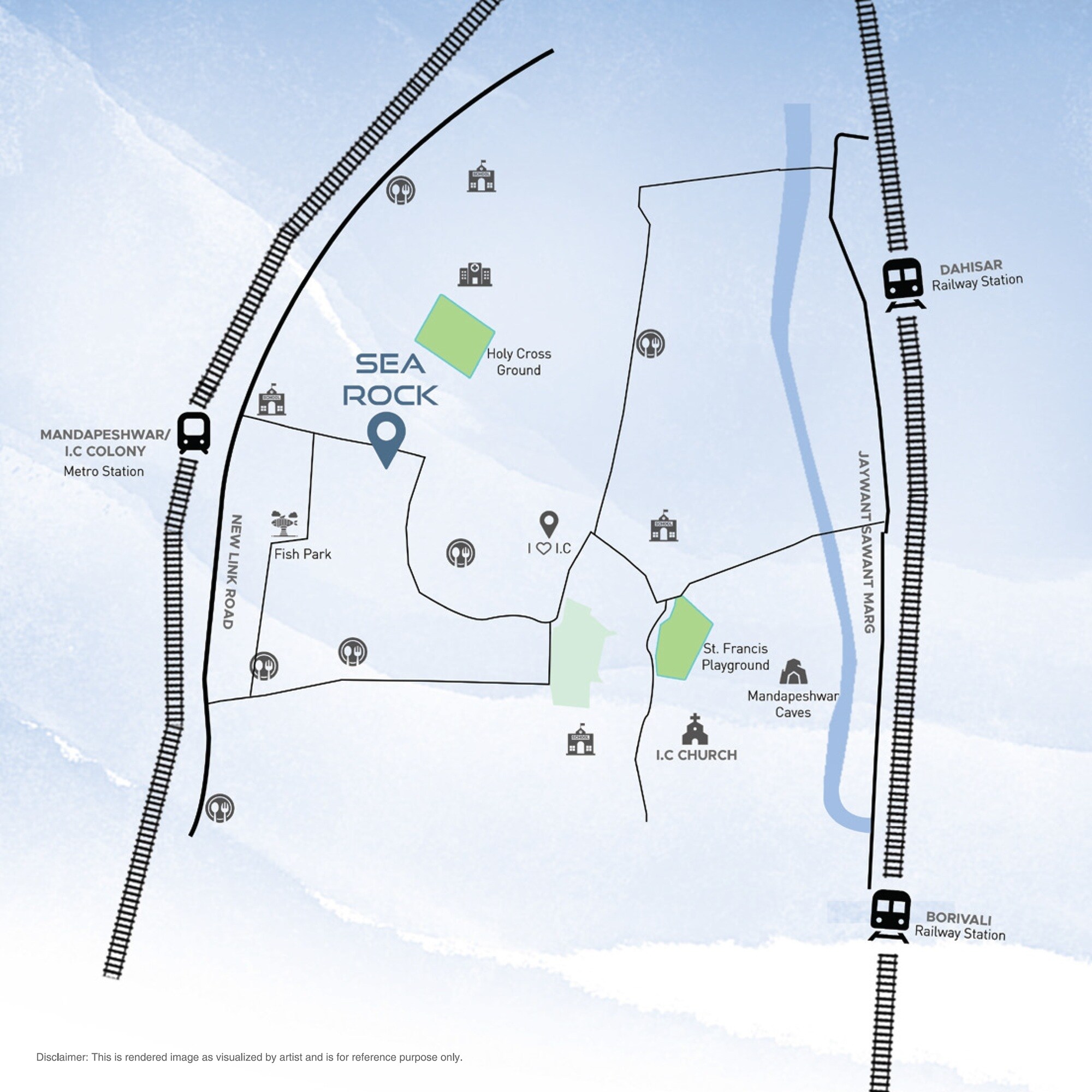 Goyal Sea Rock Location Image