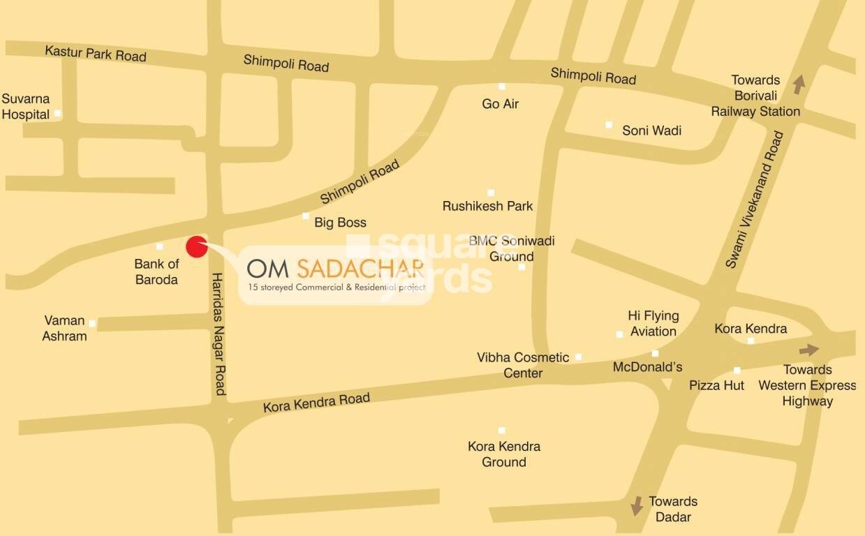 Green Field Om Sadachar Location Image