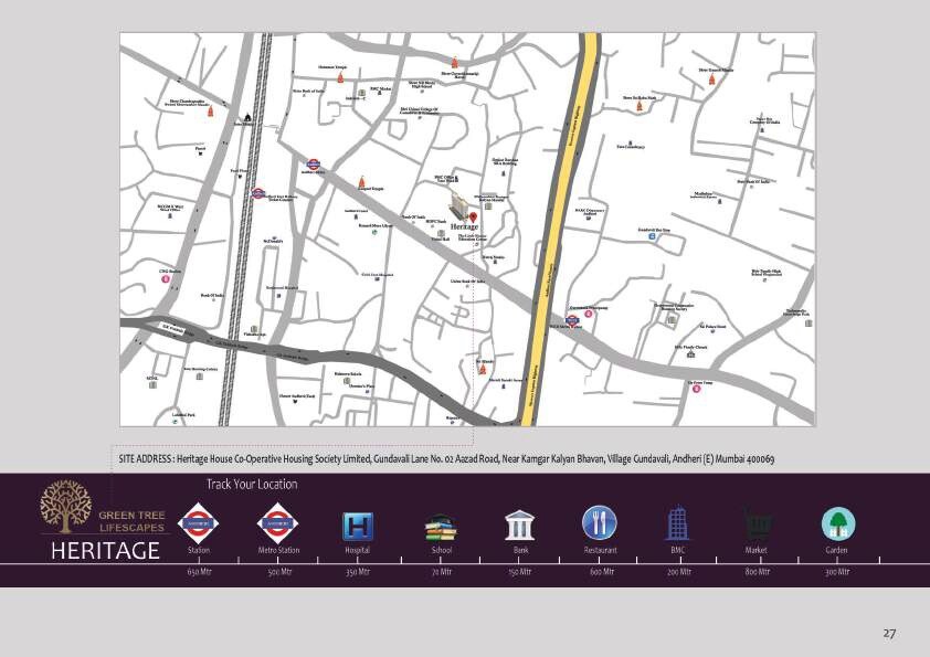 Green Heritage House Location Image