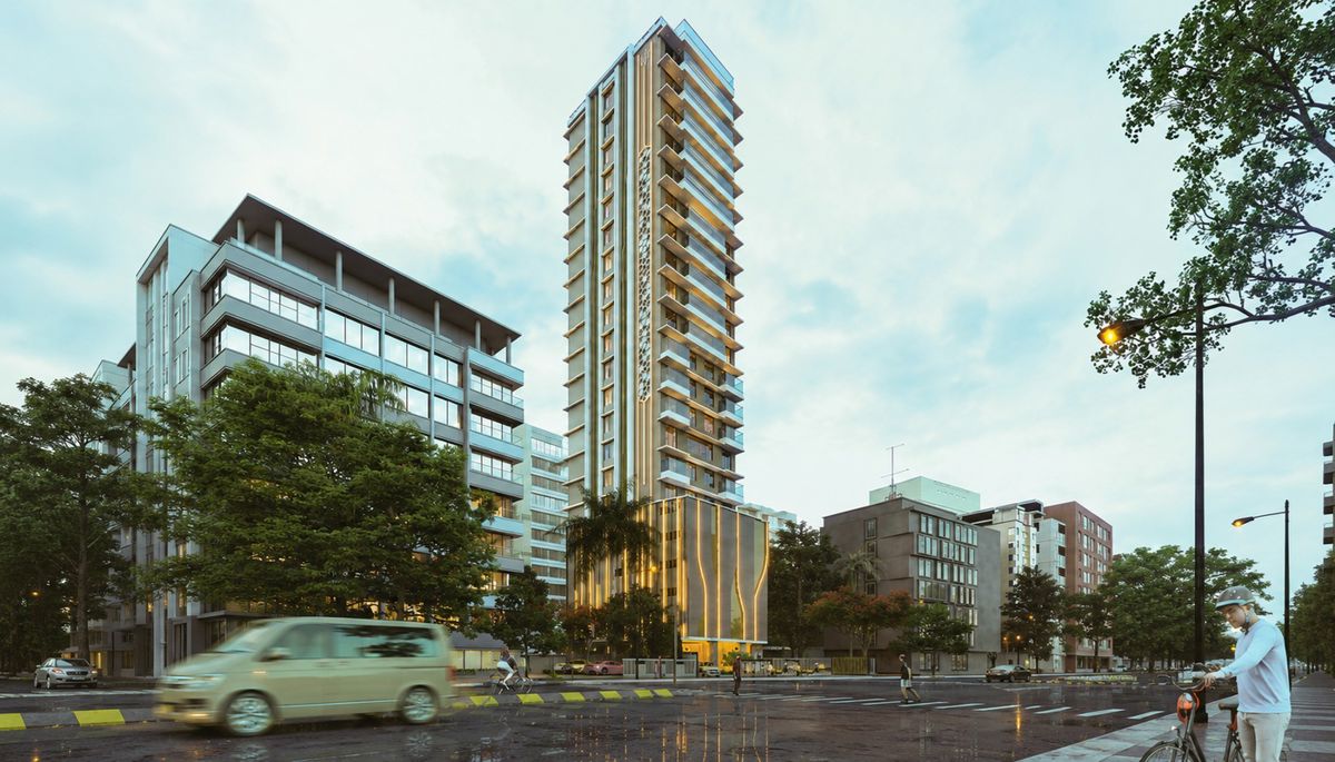 Green Royal Oak Apartment Exteriors
