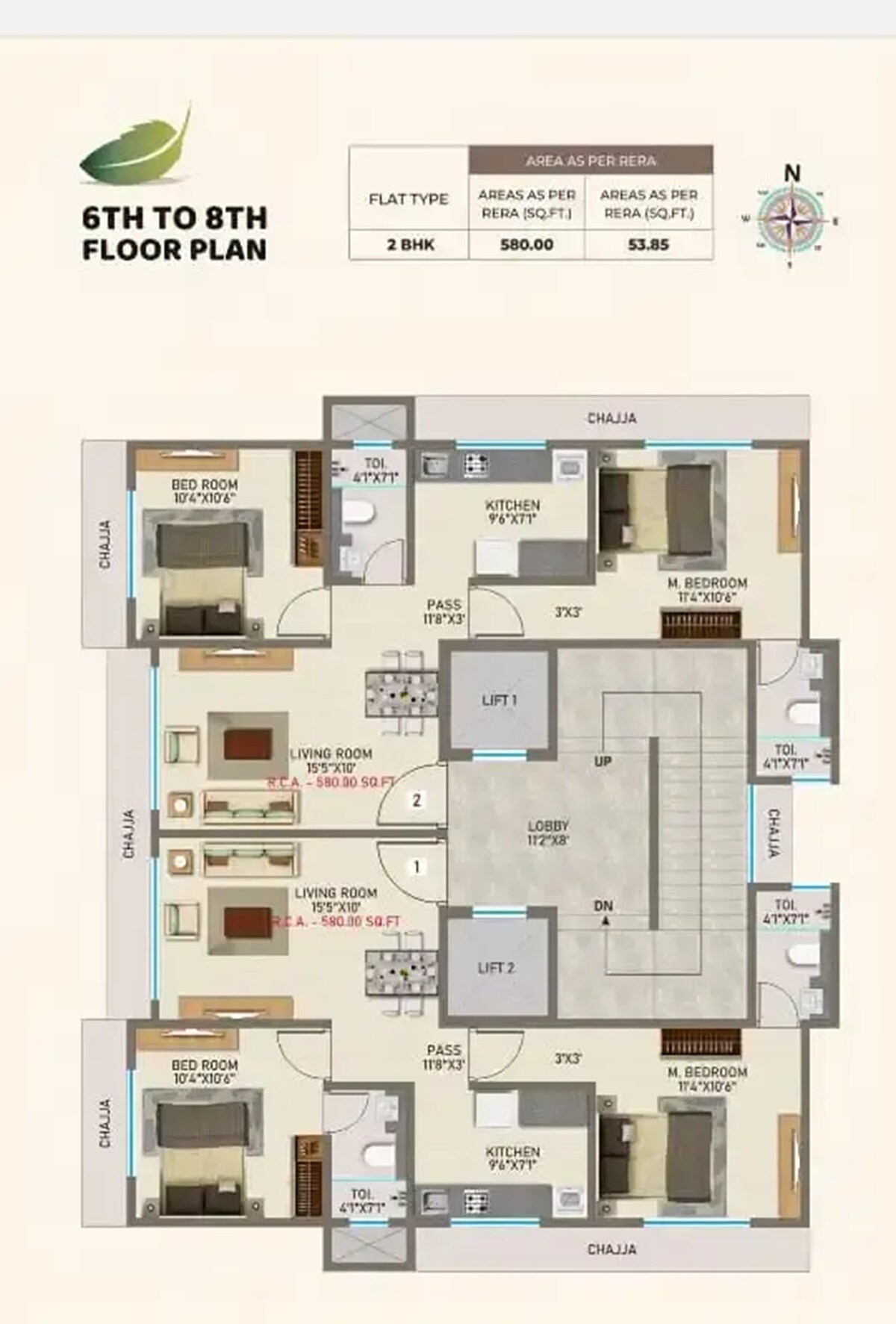 Green Shadow CHS Floor Plans 1