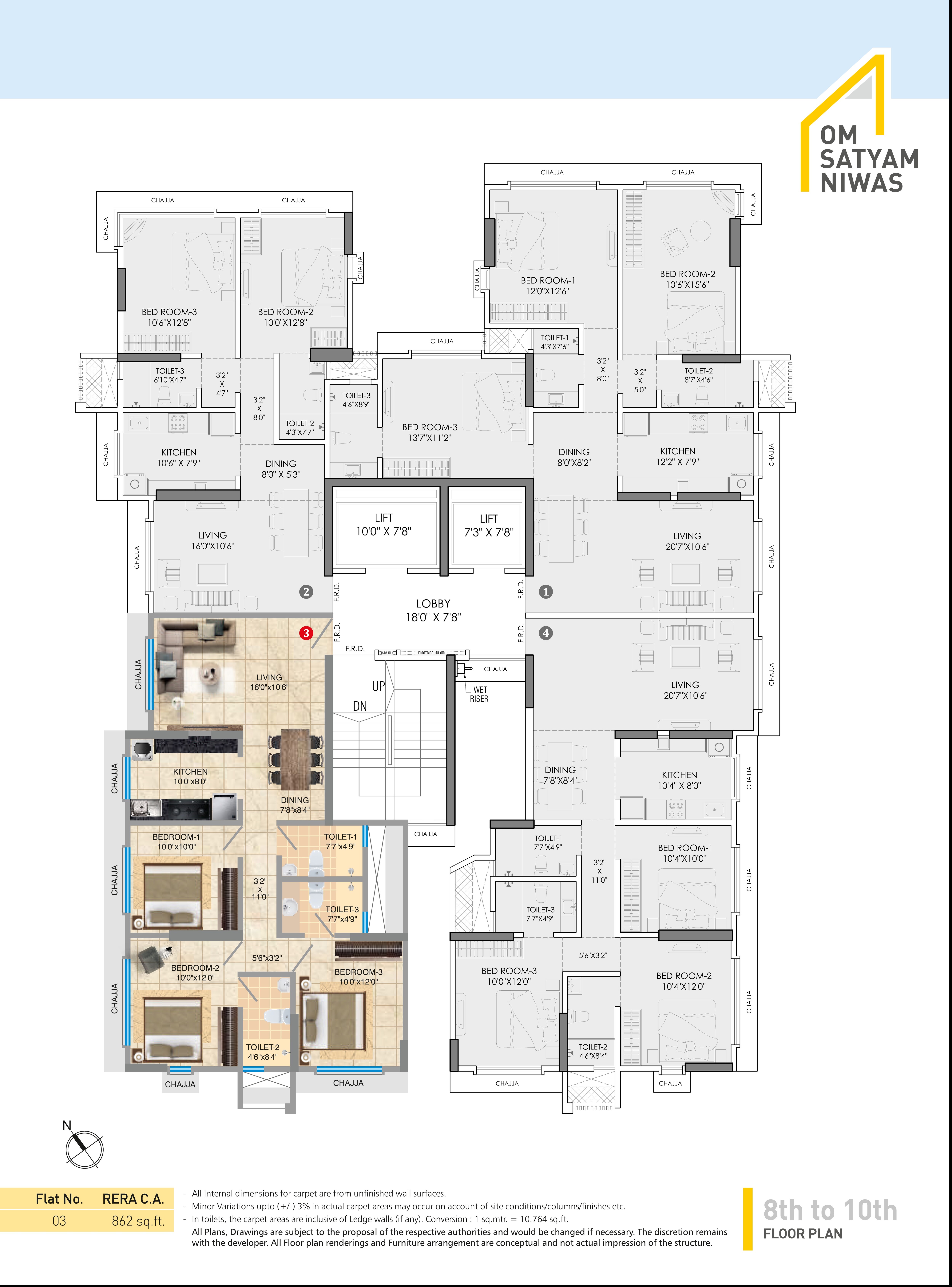 Greenfield Om Satyam Niwas CHS Floor Plans 2