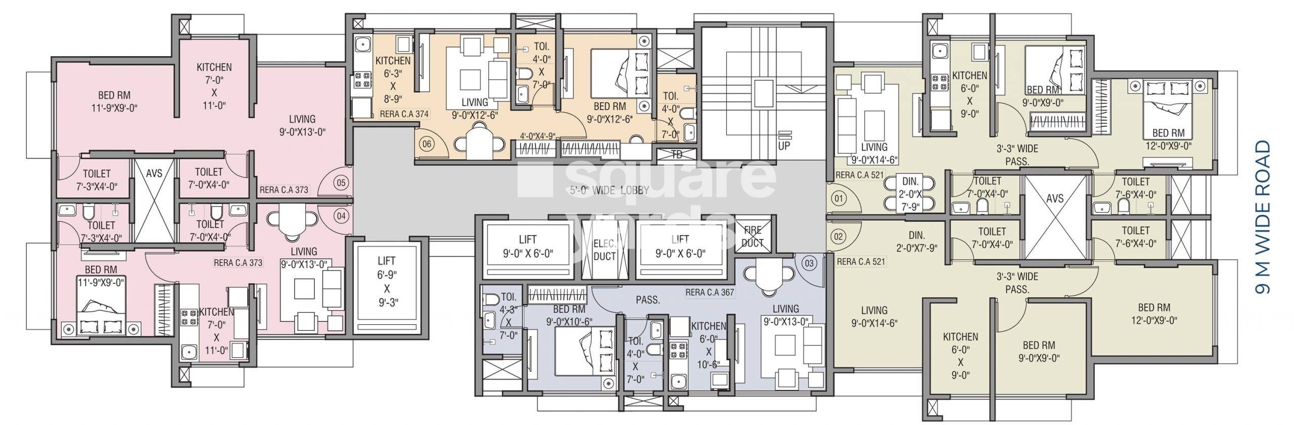 Growmore Emerald Floor Plans