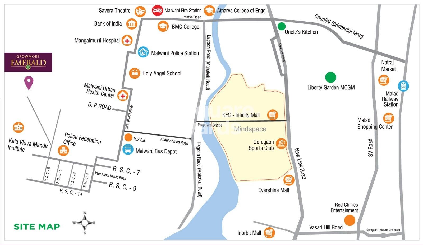Growmore Emerald Location Image