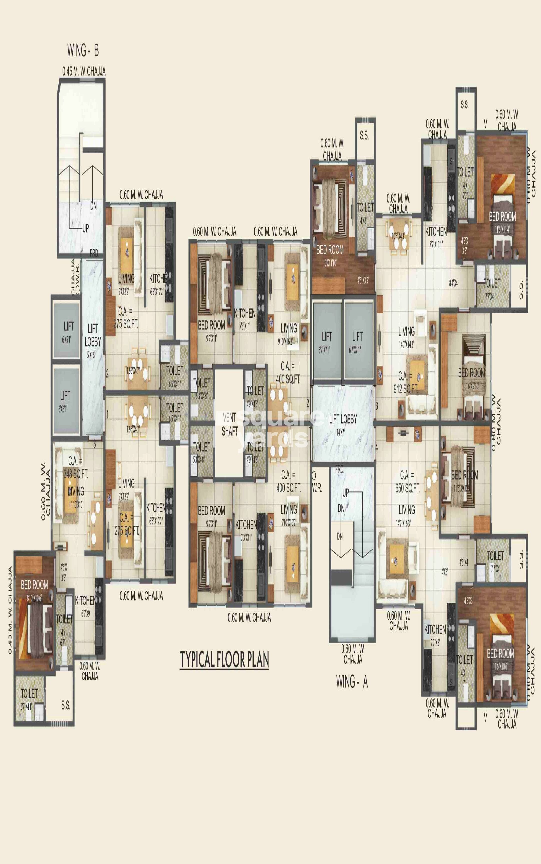 GRPM Zee Heights Floor Plans