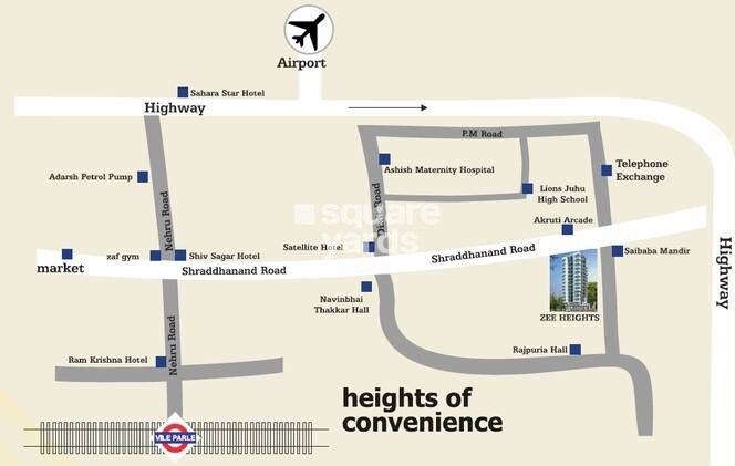 GRPM Zee Heights Location Image