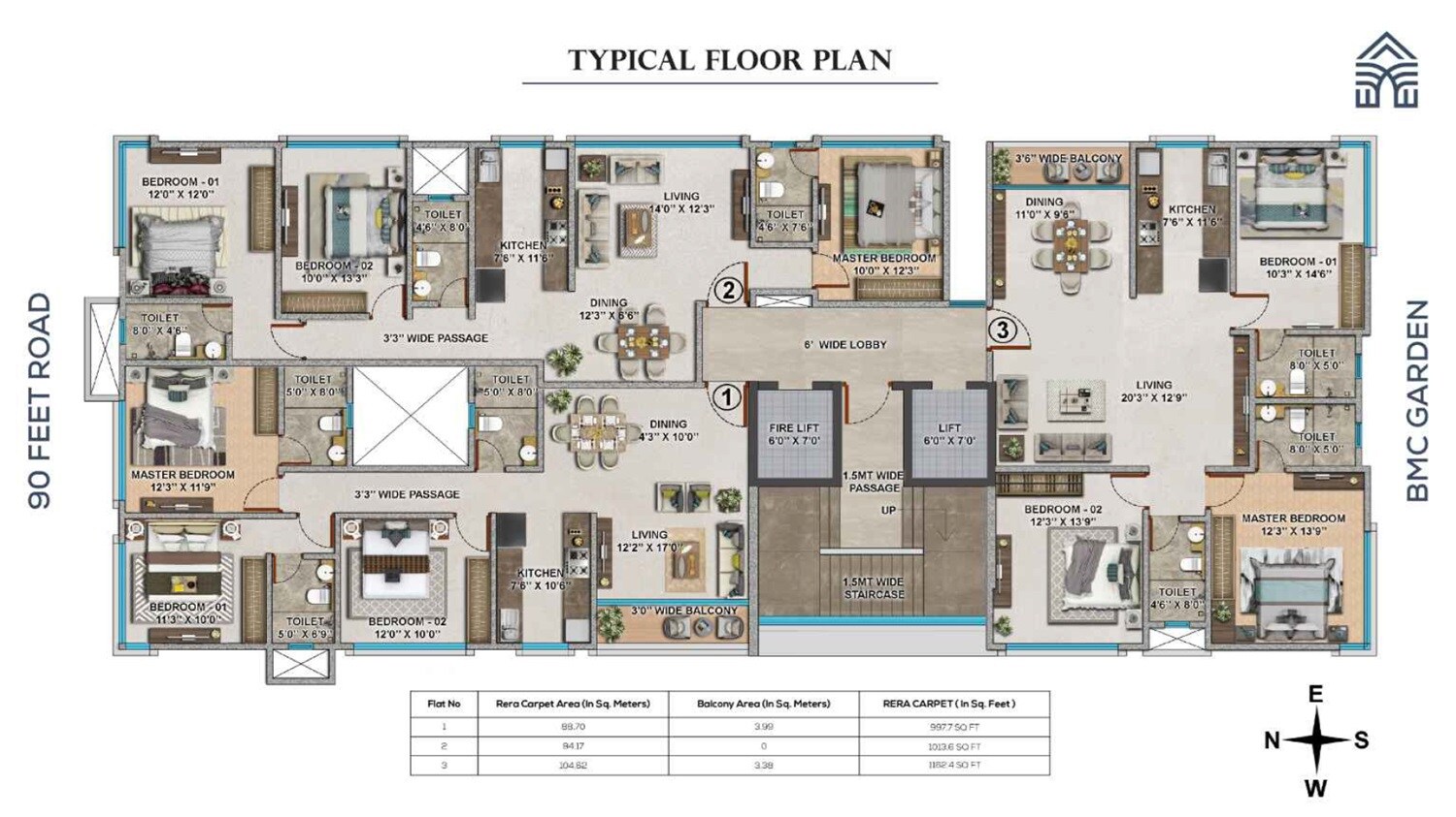 Gruham Yog Aashray Floor Plans 2