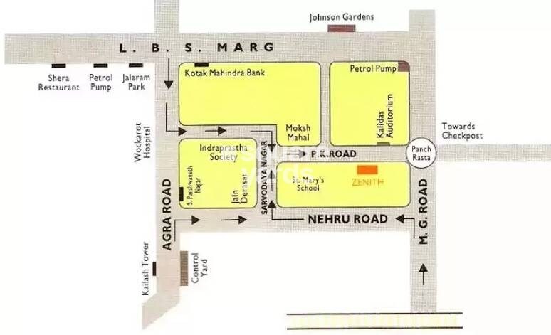 Gundecha Builders Valley Of Flowers Location Image