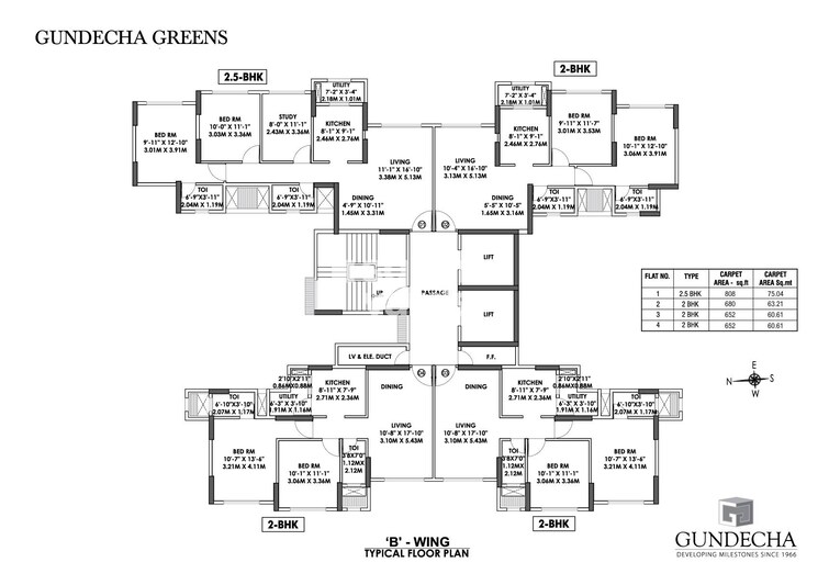 Gundecha Greens Floor Plans 1