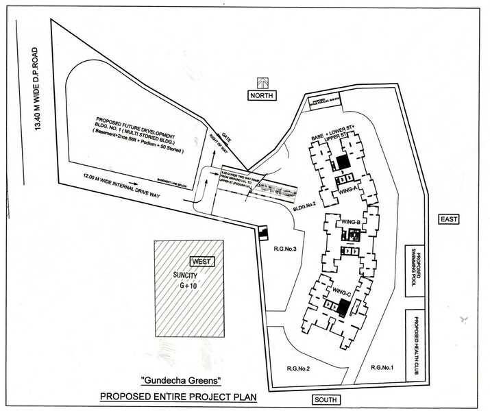 Gundecha Greens Master Plan Image