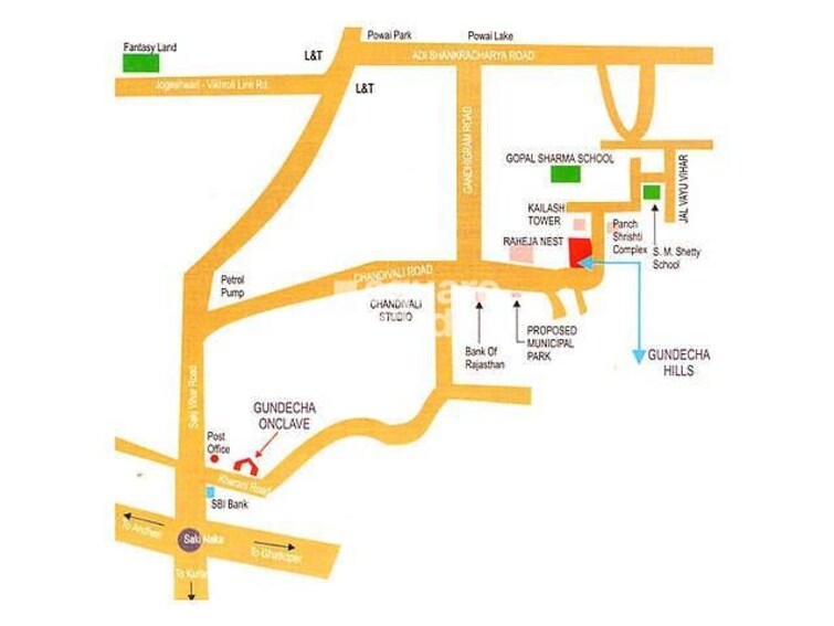 Gundecha Hills Location Image