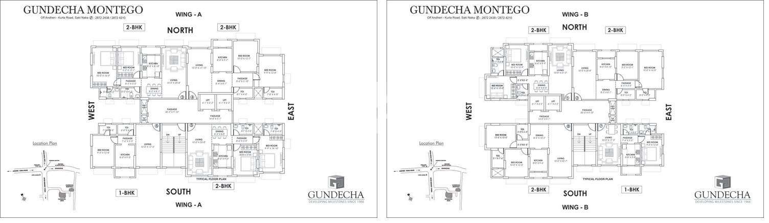 gundecha montego project floor plans1