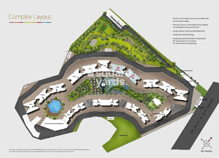 Gurukrupa Smiles Marina Enclave Master Plan Image