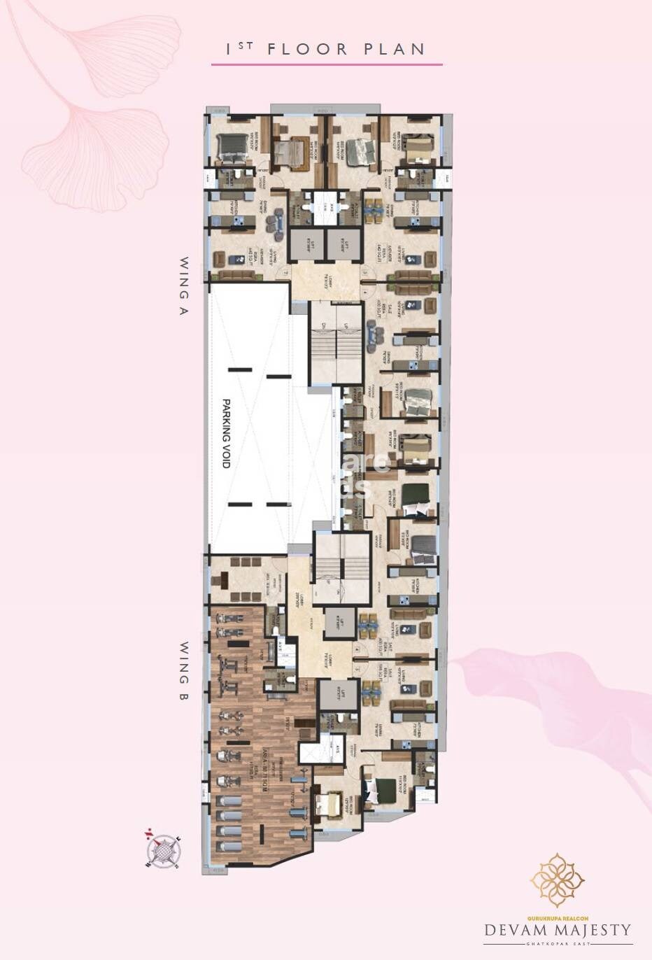 Gurukrupa Devam Majesty Floor Plans