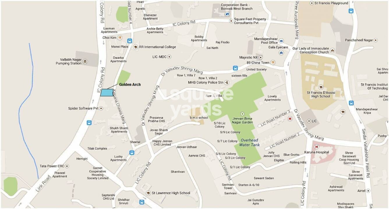 Gurukrupa Golden Arch Location Image