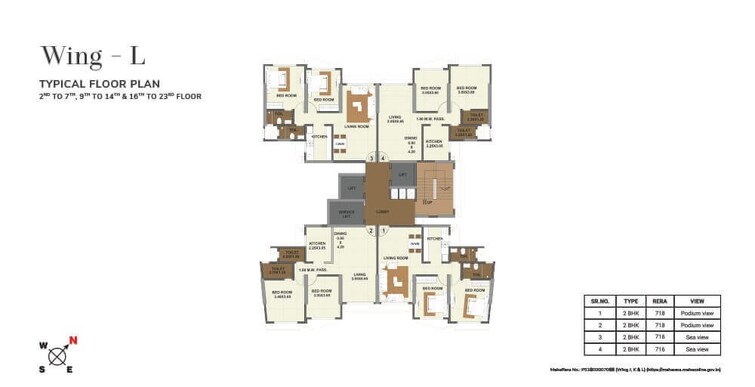 Gurukrupa Marina Enclave Floor Plans 2