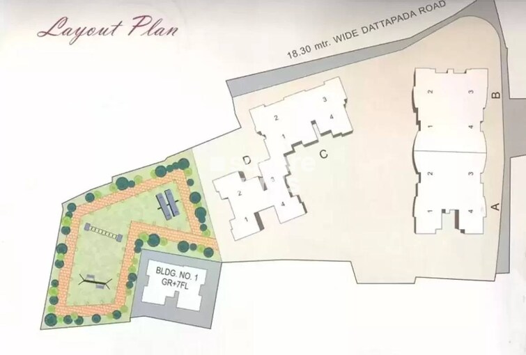 Gurukrupa Raj Hills Location Image