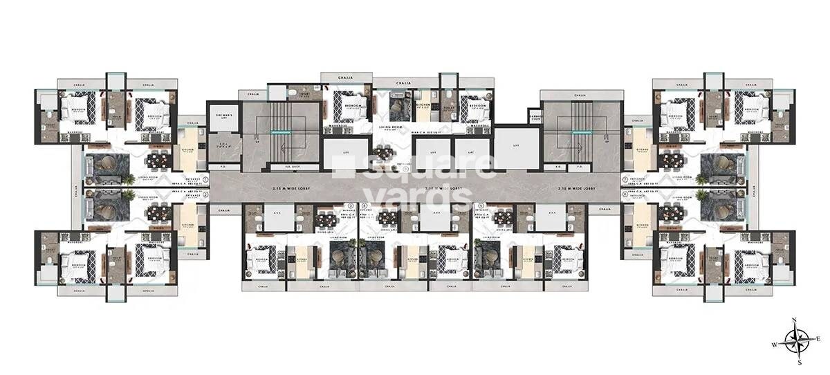 Gurukrupa Shiv Sagar Floor Plans