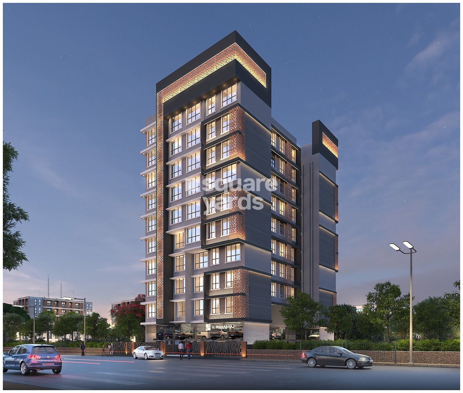 H Rishabraj Aradhana Apartment Exteriors