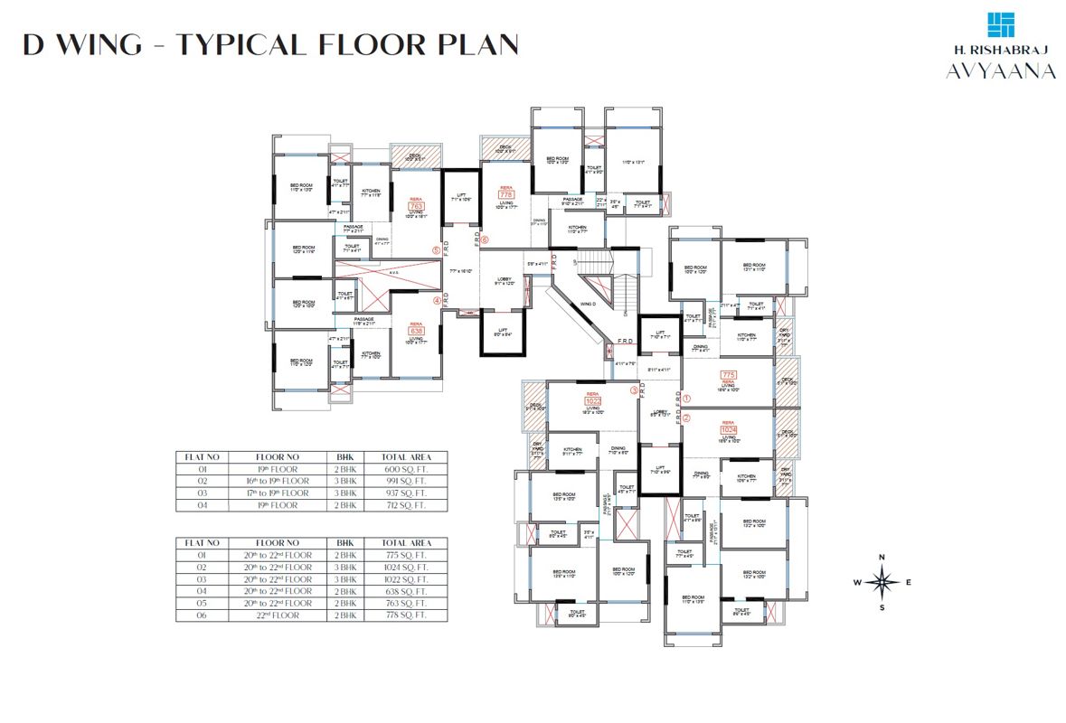 H Rishabraj Avyaana Floor Plans 2