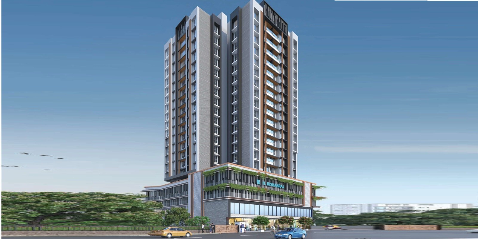 H Rishabraj Ceramont residential project in Malad West