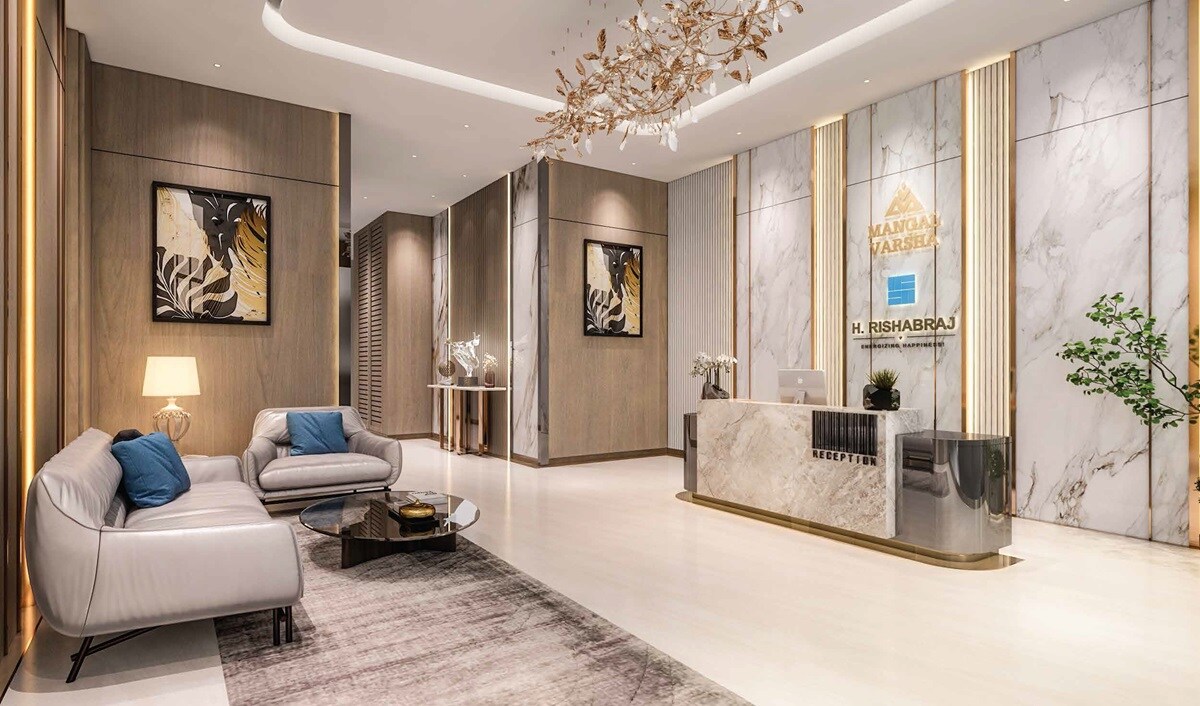 H Rishabraj Mangal Varsha Apartment Interiors