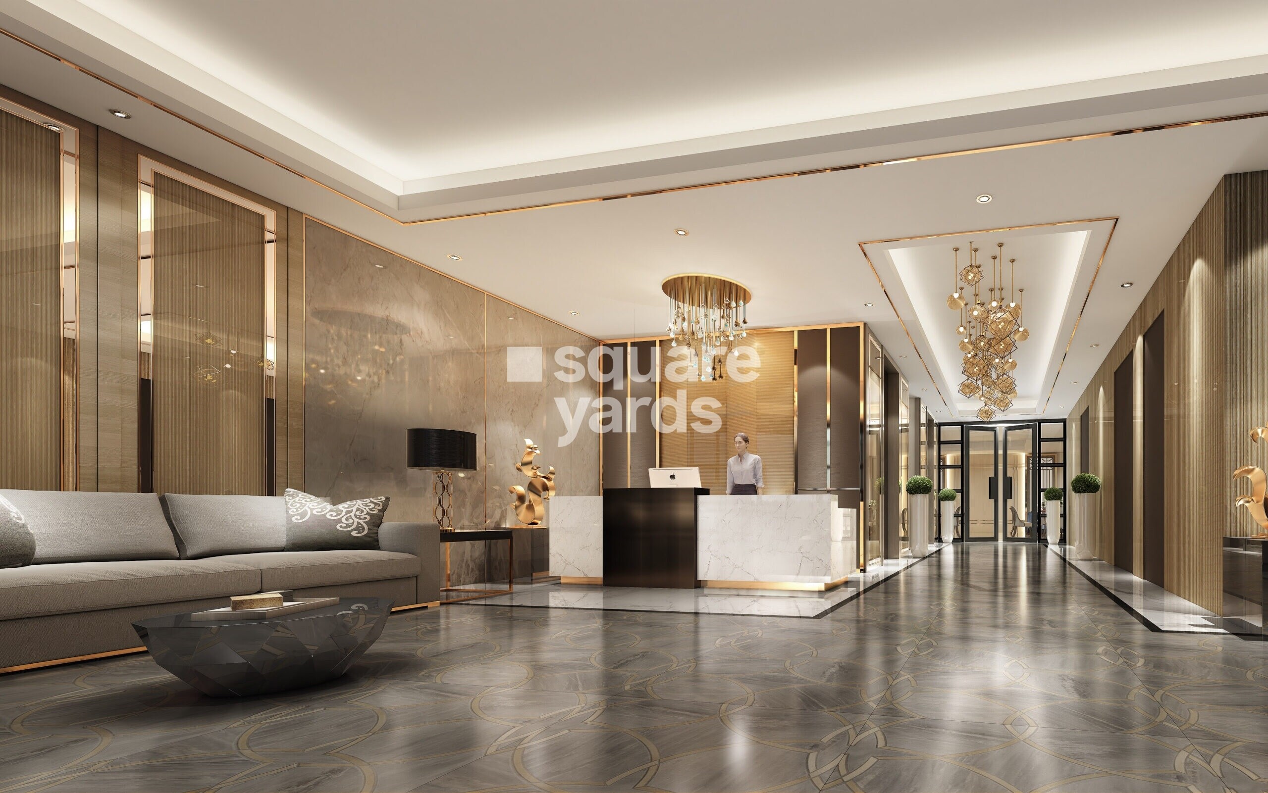 H Rishabraj Mangal Varsha Lift Lobby Image