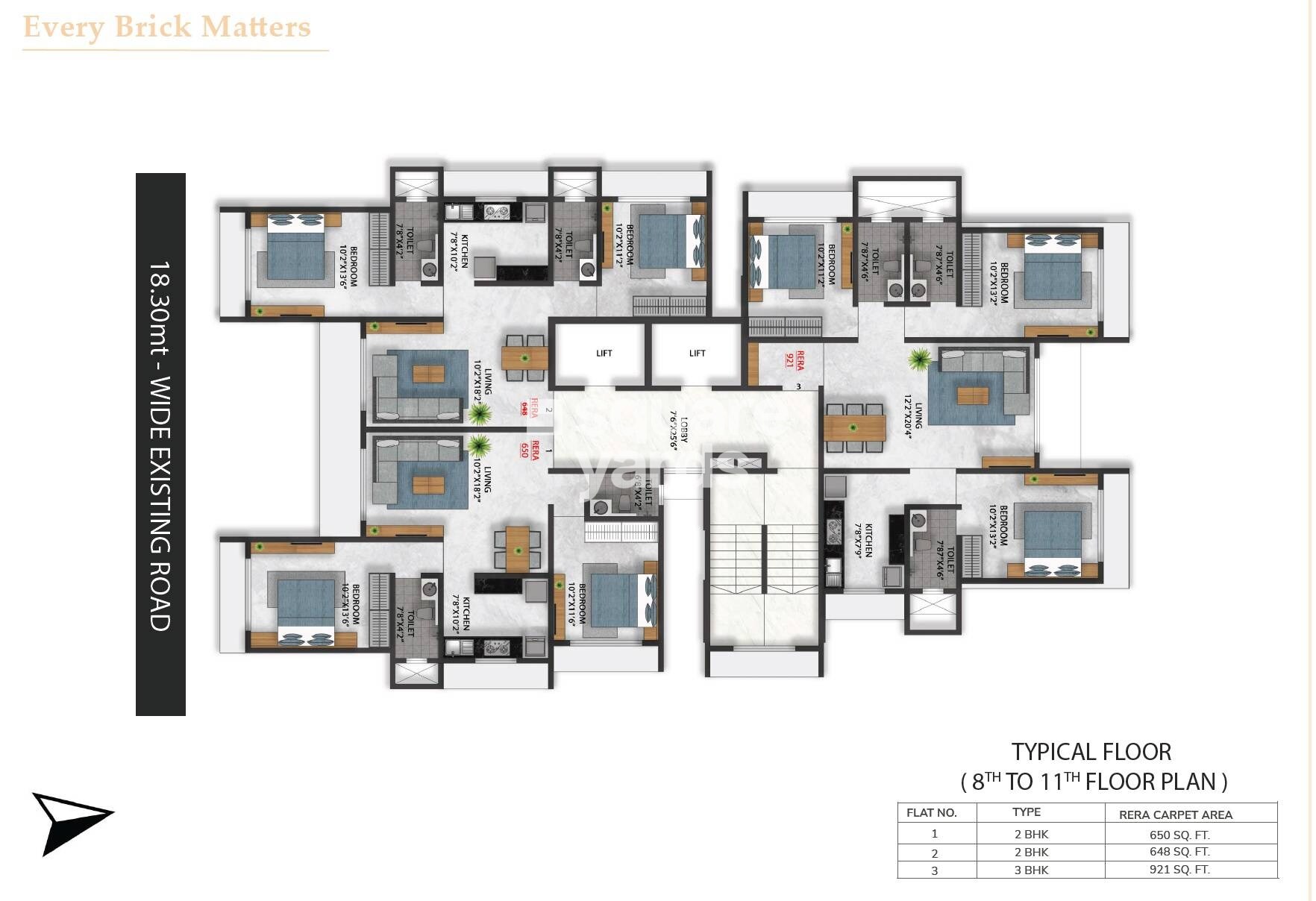 H Rishabraj Mangalesh Floor Plans