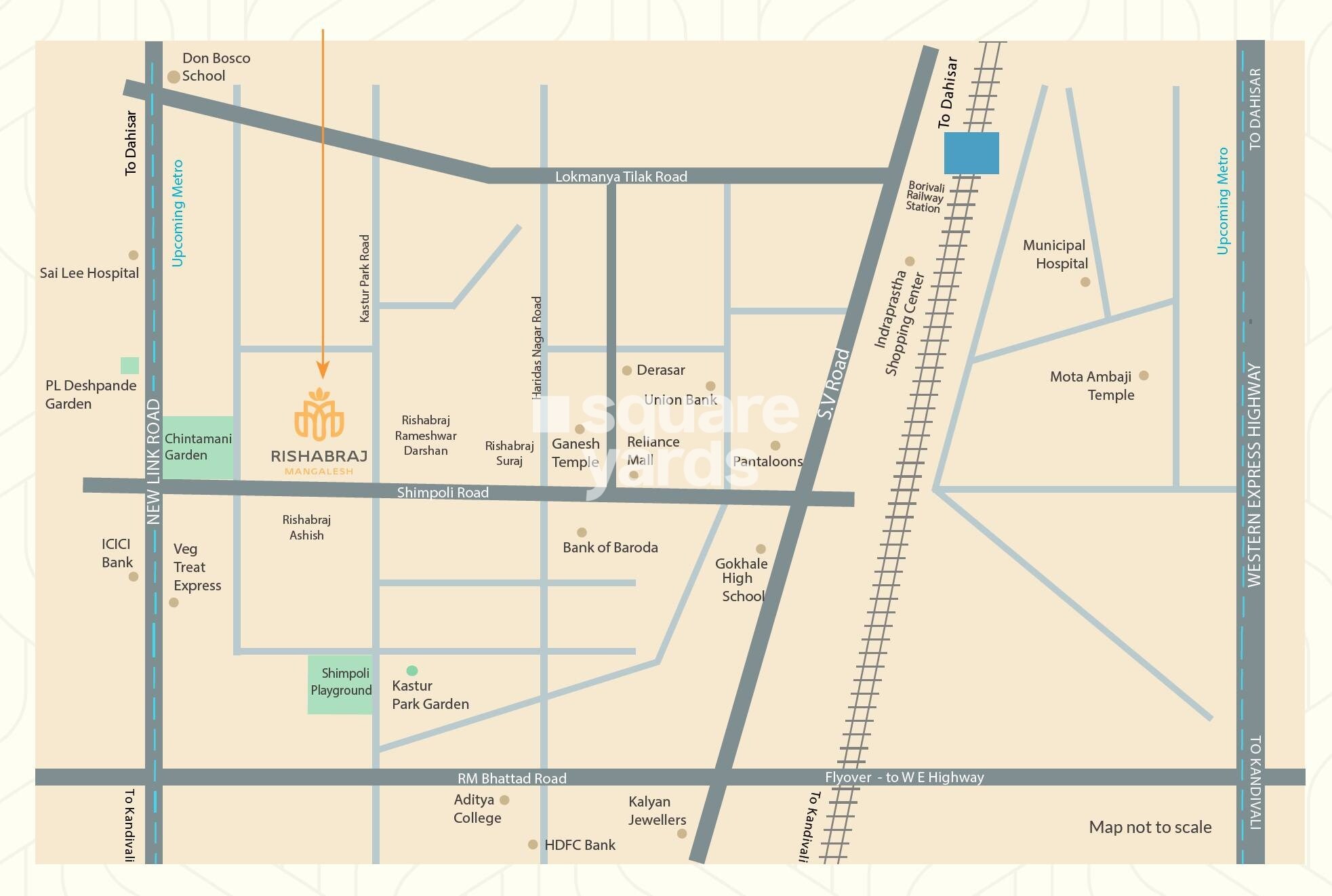 H Rishabraj Mangalesh Location Image