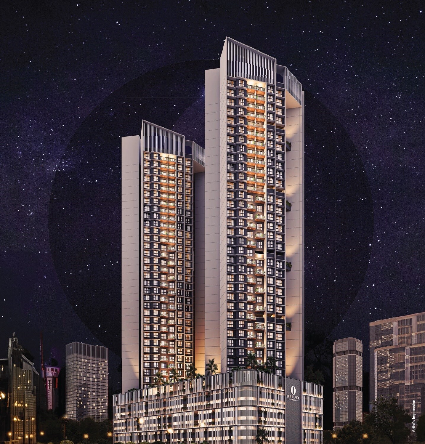 H Rishabraj Opulence Apartment Exteriors