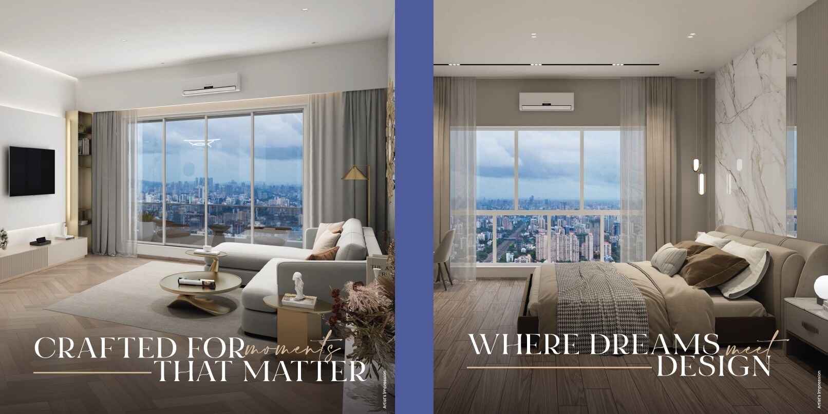 H Rishabraj Opulence Apartment Interiors