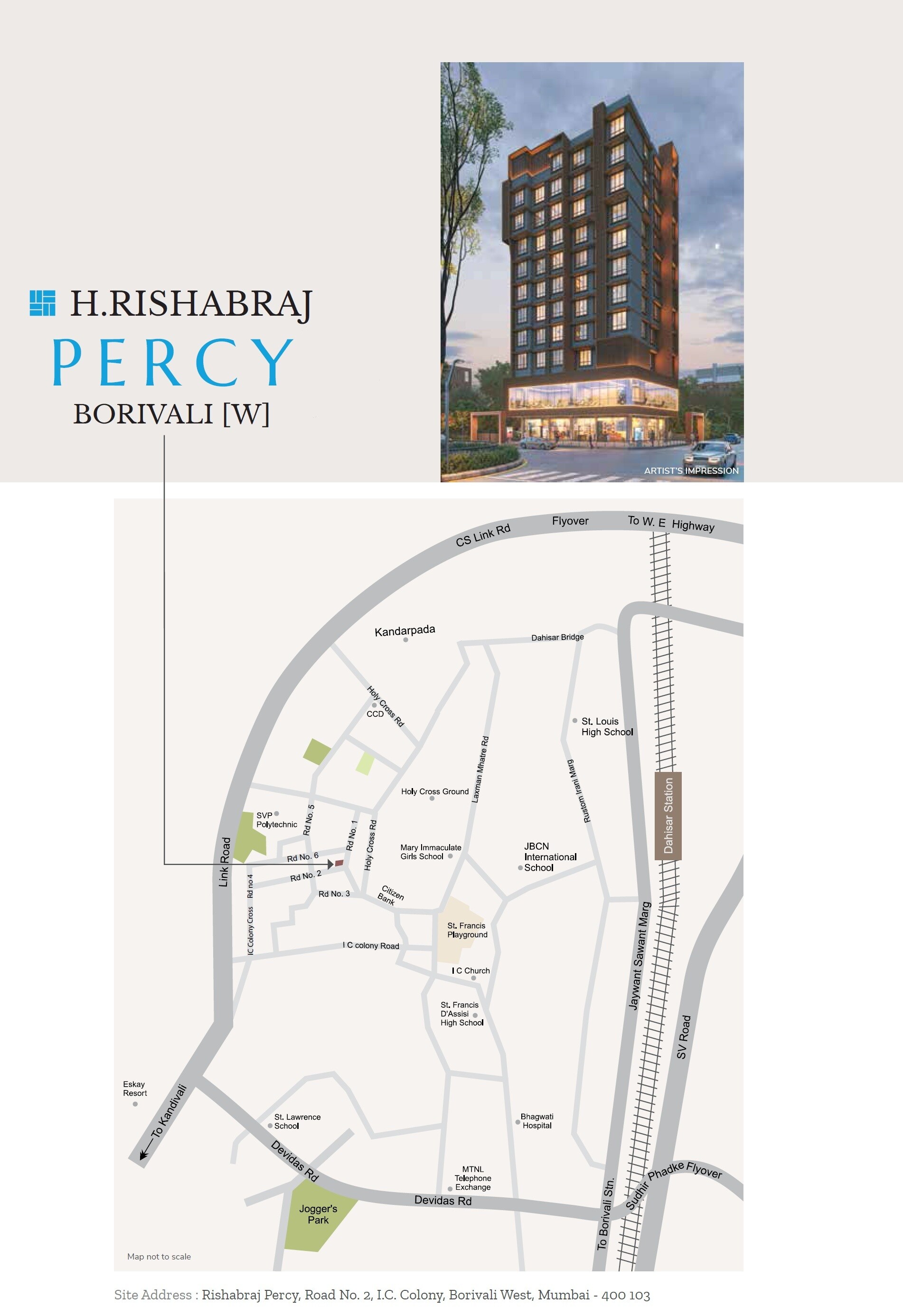 H Rishabraj Percy Location Image
